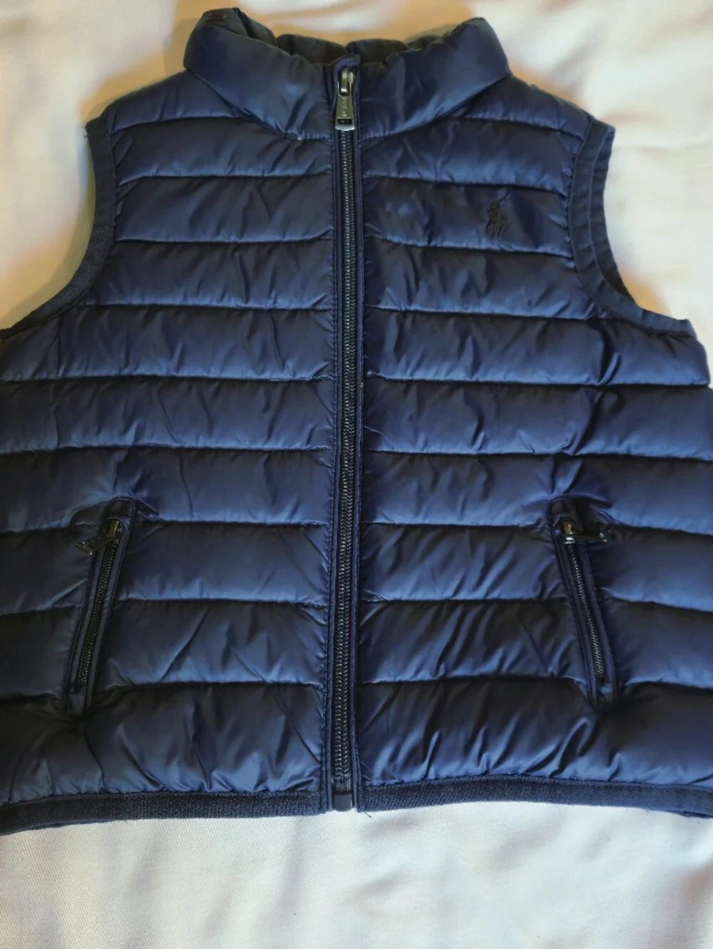 Polo by Ralph Lauren Kids Navy Quilted Puffer Vest